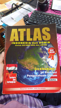 Image of Atlas Indonesia dan Dunia Dilengkapi 34 Provinsi Umum