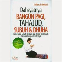 Image of Dahsyatnya Bangun Pagi, Tahajud Shubuh