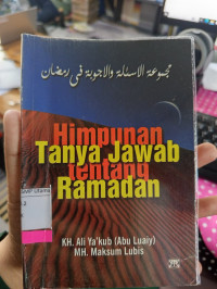 Image of Himpunan Tanya Jawab Tentang Ramadhan