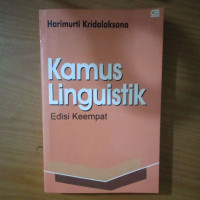 Image of Kamus Linguistik Edisi 4