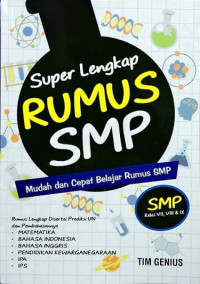 Image of Super Lengkap Rumus SMP Mudah dan Cepat Belajar Rumus